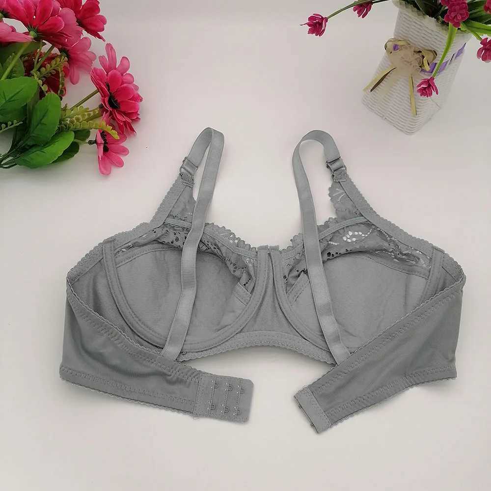 6 Colors Underwire Bralette C D Cup Thin Cotton Padded Bras for Women Floral Bra 75C 80C 85C 90C 95C 100C 105C 105D 100D BH C18 Z250730