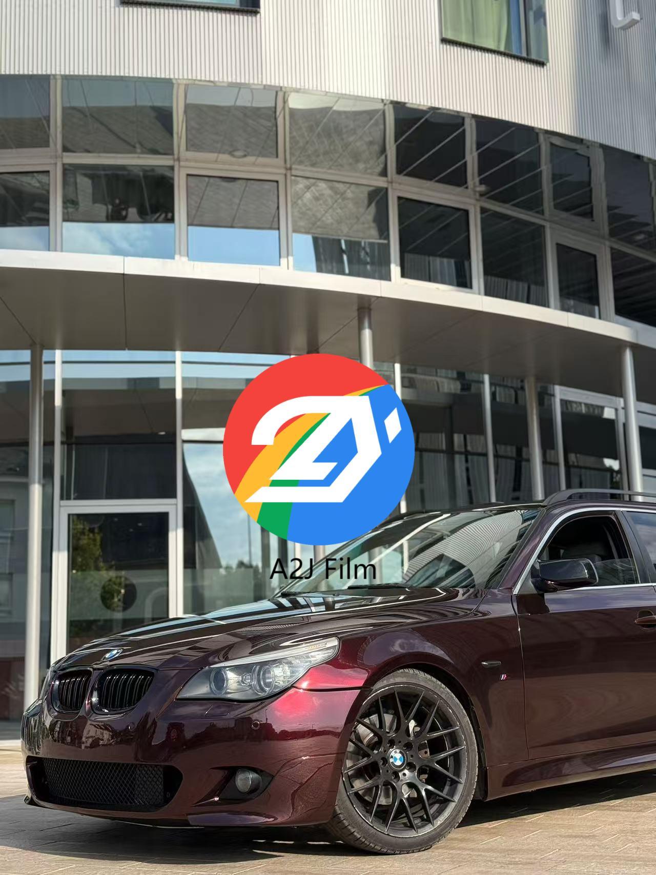 High Gloss TPU PPF Black Rose, Vinyl Car Wrap Film, Easy Dry Application