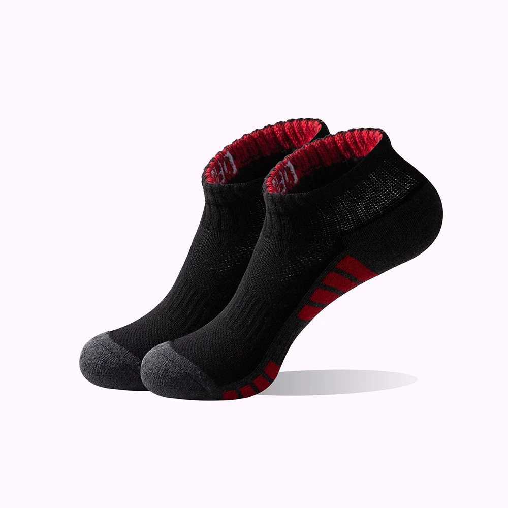 3/6/12 Pairs Men Sports Running Socks Fashionable Stripes Sweat Absorbing Breathable Basketball Marathon Riding Casual Socks Z250731