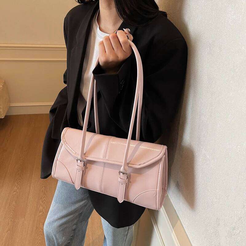New Sophisticated Large Capacity Commuter Women's Bag Stylish Spring Summer Shoulder Underarm Handheld Baguette