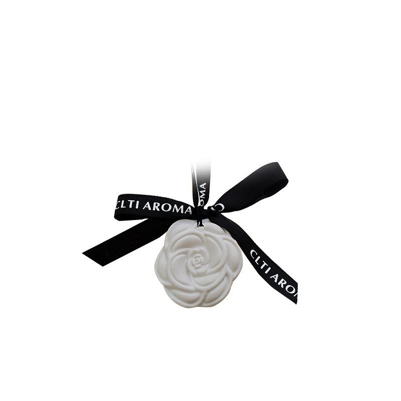 Camellia Gypsum Aromatherapy Tablets Home Wardrobe Bedroom Long Lasting Fragrance Room Fragrance Female Car Hanging