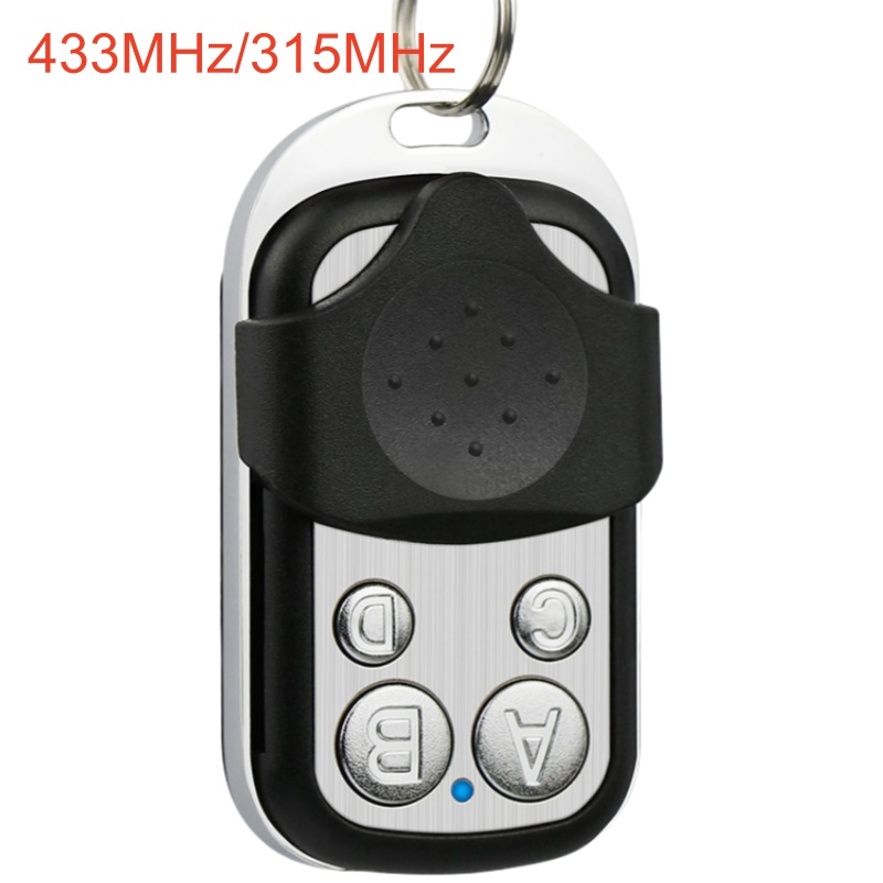 Universal Garage Door Control 433mhz 315mhz Metal Four key Copy Remote Control controller Gate Remote Control Duplicator
