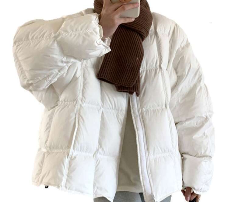 Designer Clothing 2025 Women's Models Fall Winter Tops Coat Down Jacket Short Warm Retro Simple Comfortable Loose Leisure Fashion Advanced Soft N