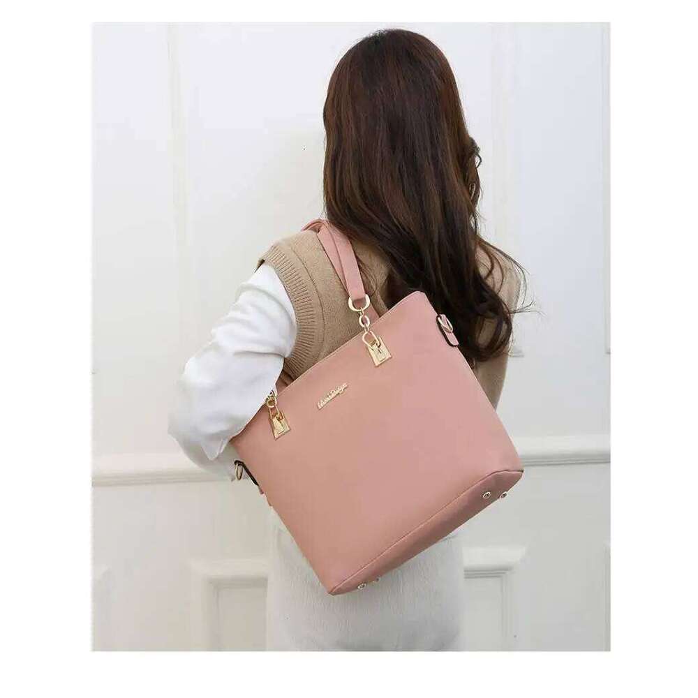 6pcs Women's Bag Set Large Capacity Totes Handbag Wallet Simple Design Shoulder Crossbody Bags Party Banquet Daily All Matching