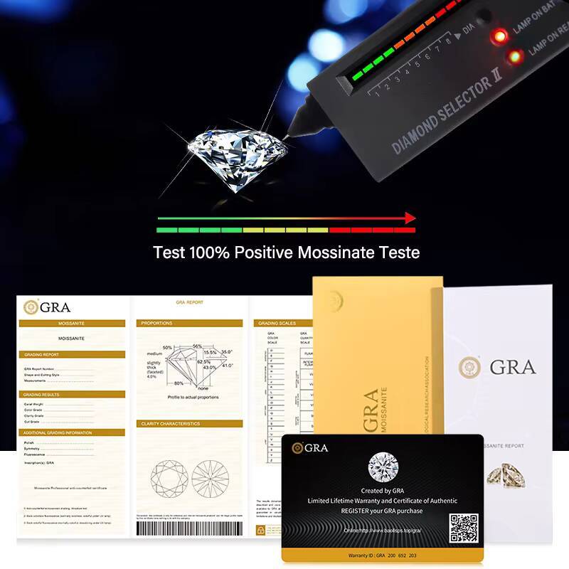 Holycome Silver Gold Custom Jewelry Hip Hop Bling VVS1 3MM 4MM 5MM 6.5MM Ice Out Diamond Moissanite Tennis Chain