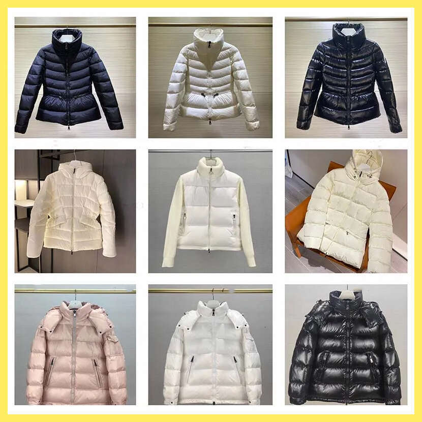 womens down jacket NFC winter jacket designer jacket fashion winter hooded puffer jackets Parkas Slim Embroidered badge Women's Outerwear mon Coats asian size s-xl