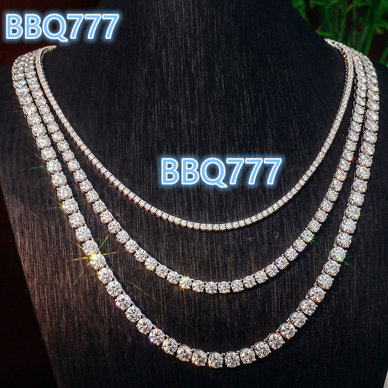 Hip-hop Rap Style Tennis Original 10k Gold Moissanite Tennis Chain and Bracelet Tennis for Made in China Iced Out Jewelry