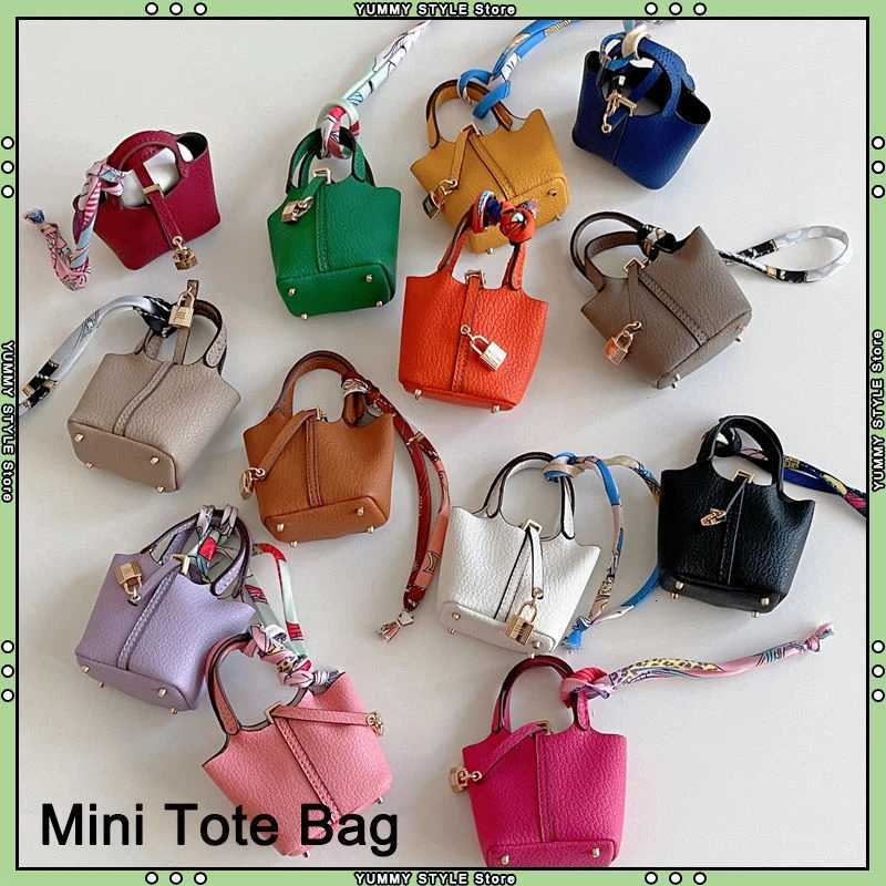 Mini Shaped Pendant Leather Earphone Protective Bag for AirPods Creative Car Keychain Wallet Trendy Brand Car Pendant Y250731