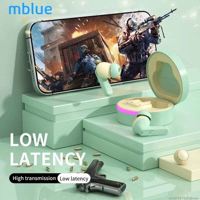 Designer Famous Brand Mblue AR Pro Wireless Bluetooth Noise Cancelling HD Mic Call Hifi Stereo Music Game Headphone