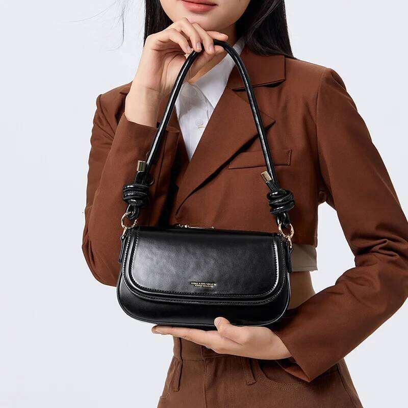 Semir Crossbody Women Outing Fashionable Small Square Lettering Printed Handbag Commuting Bag