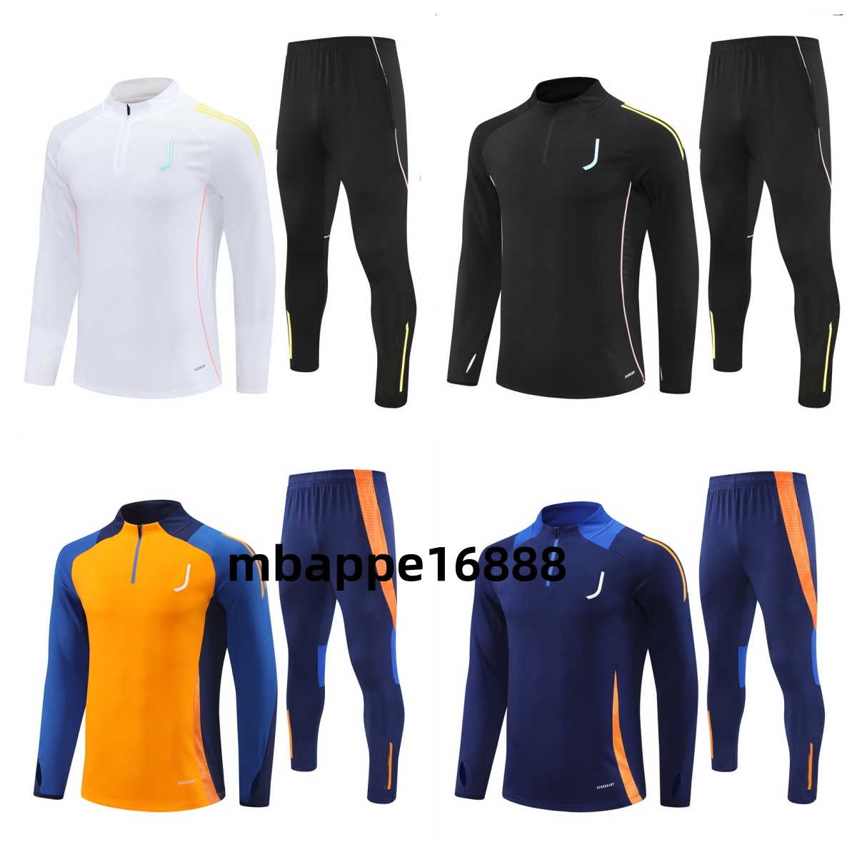 2025 2026 juve tracksuit long training suit long sleeve suit kit uniform chandal adult sweatshirt Sweater long sleeved men kids sets juve 01
