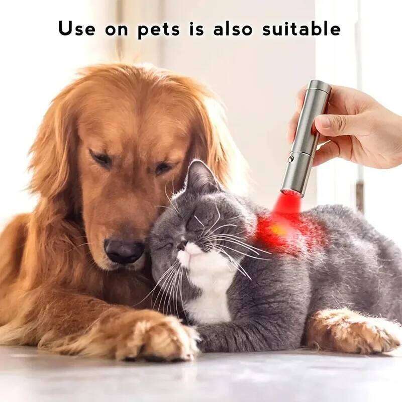 Red Wand Device for Body Acne Treatment With 5 Wavelengths Near Infrared 900nm Light Therapy Relieve Joint Pain