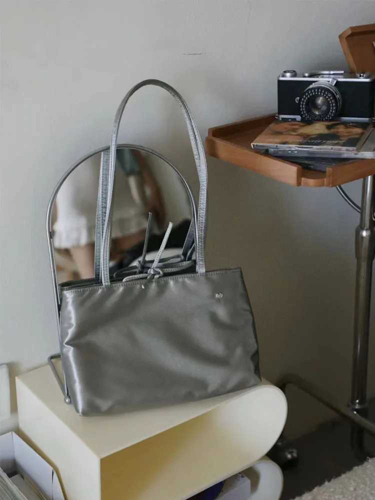 Women Satin Small Handbags New Fashion Ladies Summer Underarm Bag Purse Shoulder Bag Y250730