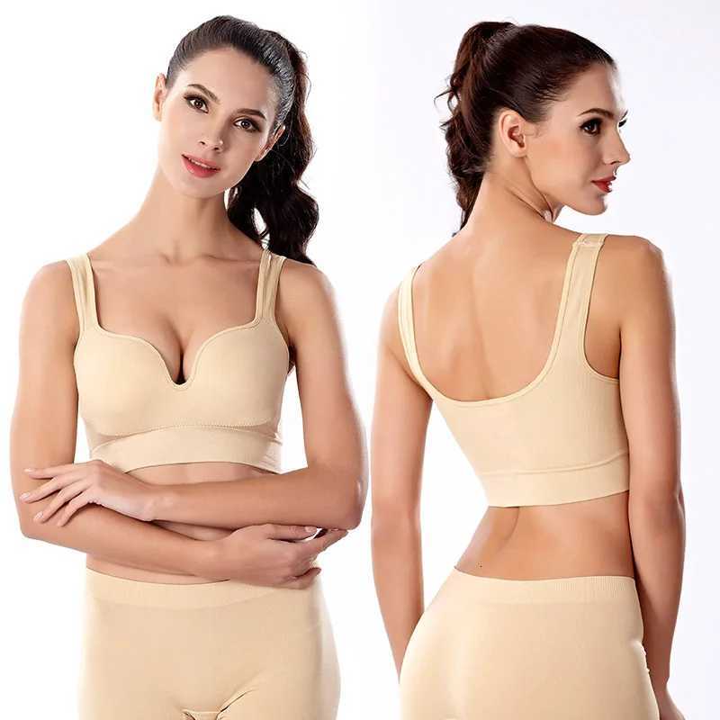 Bras for Women Underwear Sexy Lingerie Solid Bra Seamless Push Up Cotton Tops Bralette Wireless Sports Vest Z250730