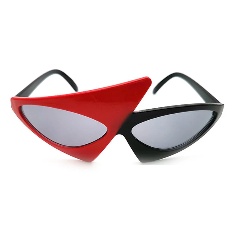 Vintage Green Red Glasses Fashion Women Men Fancy Party Festival Sunglasses Hip Hop Unique Y2K Roy Purdy Funny Shades UV400 250729