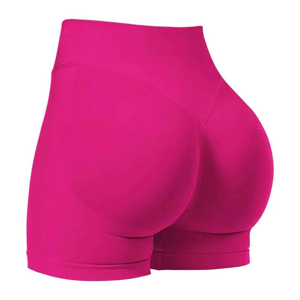 CZGUKE4.5''Shorts Seamless Low Ribbed Waistband Gym Scrunch Bum Yoga Booty High Stretch Running Bike Shorts