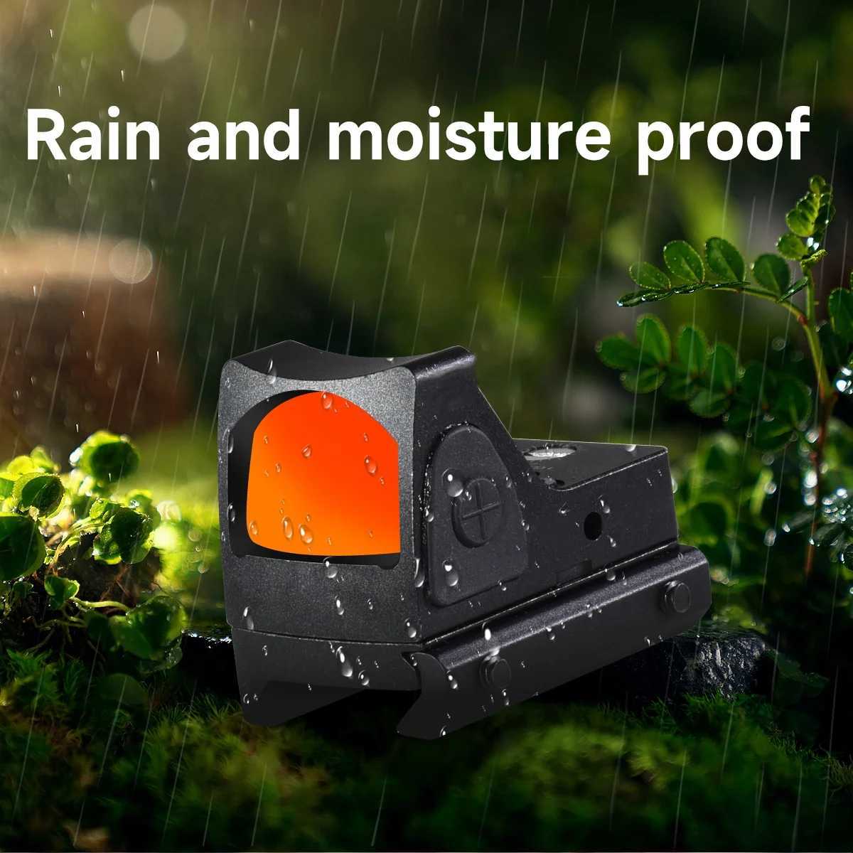 Mini Red Dot Sight Tactical Optic Reflex Collimator Hunting Airsoft Compact Riflescope Equipment Accessory AR15 G19 M4 R250730