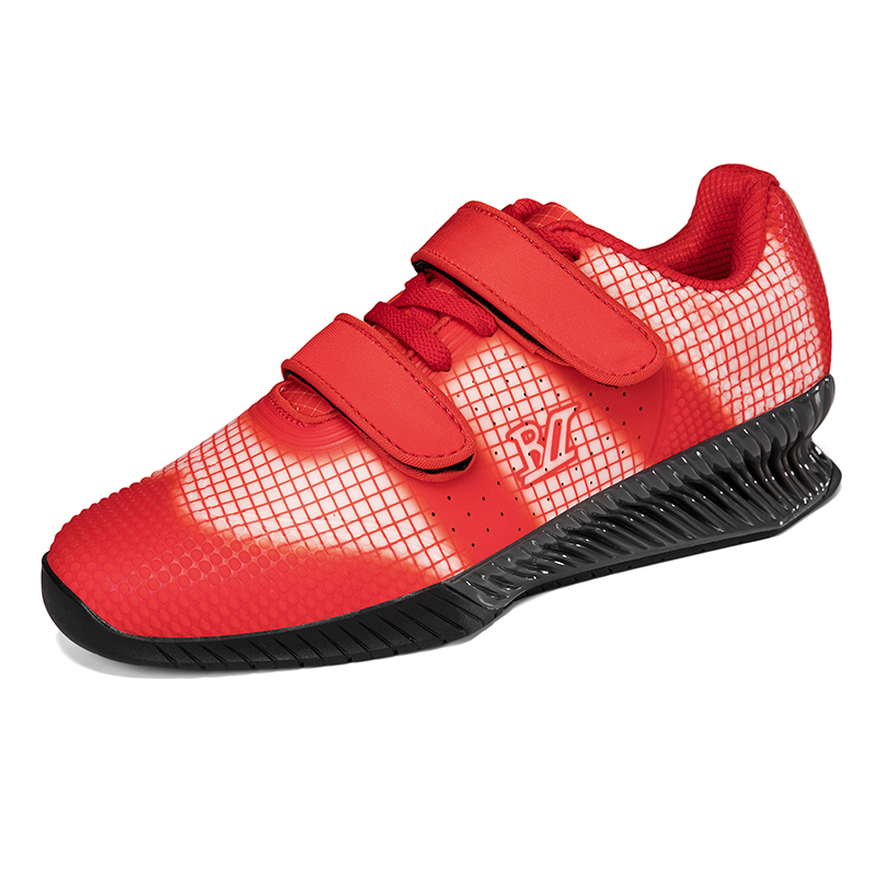 weightlifting Mens trainers sneakers professional support balance anti slip shock absorption