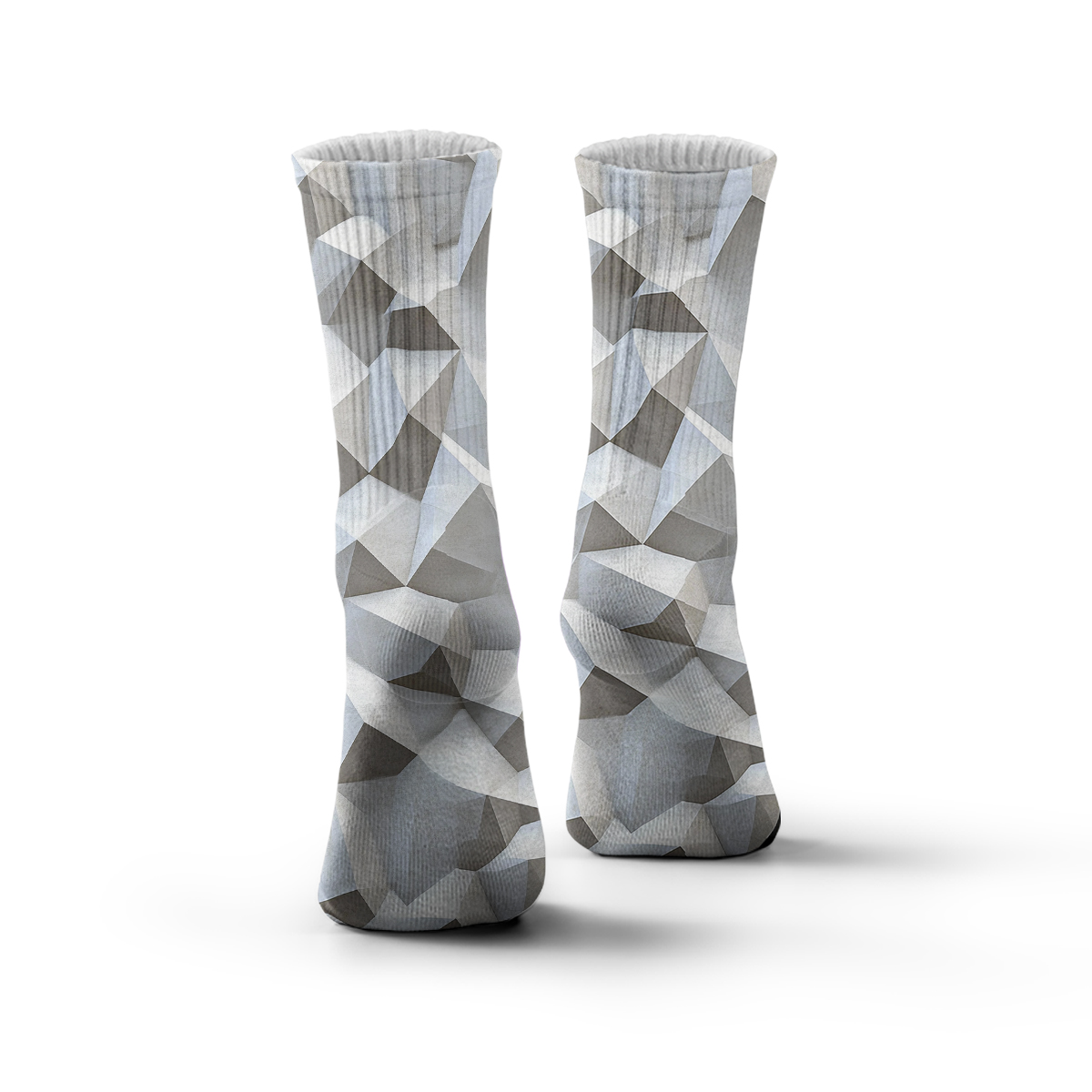 Geometric Triangle Pattern Unisex Tube Sock C118