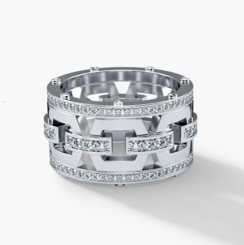New Couple Simple Versatile Alloy Rings For Men And Women