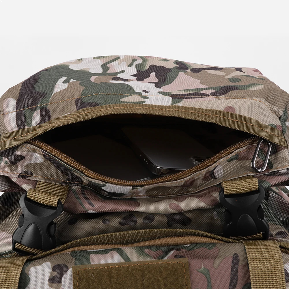 80L Tactical Bag Large Capacity Camouflage Mountaineering Backpack Waterproof Climbing Rucksack Oxford Cloth Sports Knapsack 250729
