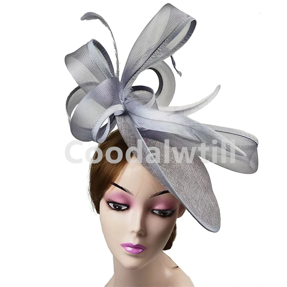Wedding Church Derby Fascinator Hat Wedding Fashion Headpiece Ladies Royal Ascot Chapeau Cap Wedding Pillbox Fascinators 250729