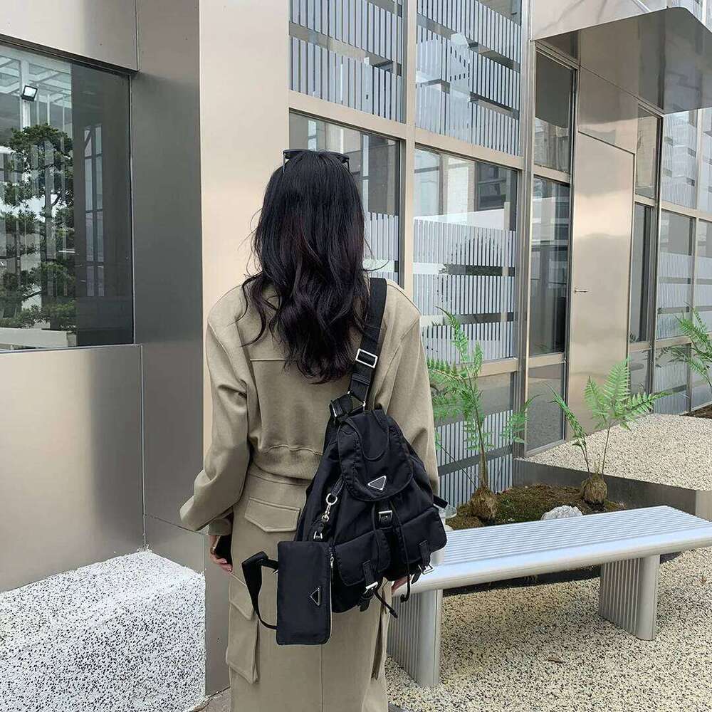 Casual bag women's new large capacity backpack oxford cloth simple travel multi-functional