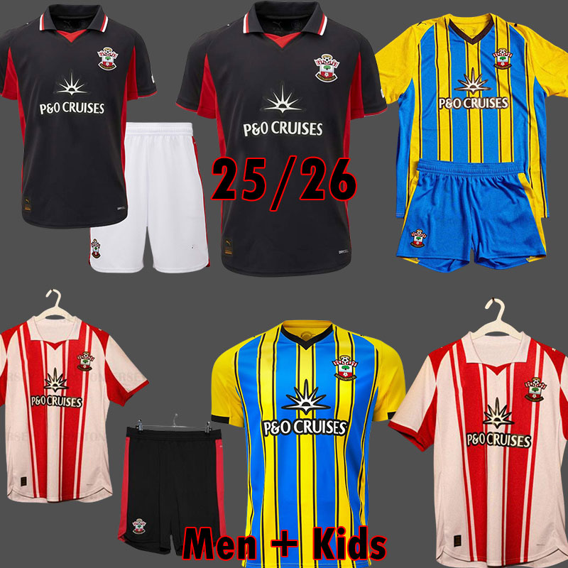 South amptons fc southamton fc 25 26 REDMOND 1992 WARD PROWSE ELYOUNOUSSI Football shirts adult men kids kit set SAINTS 999