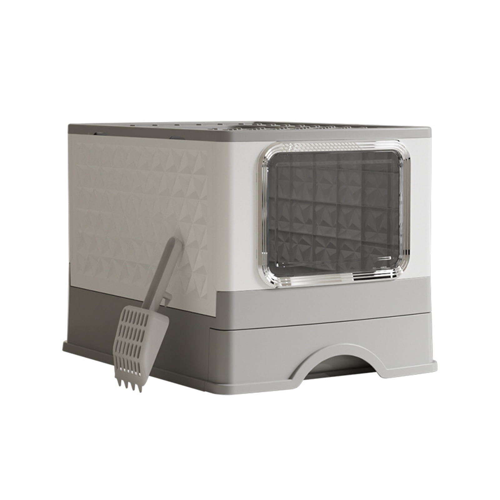 Cat litter box, extra large drawer style, splash proof, fully enclosed, cat pet supplies, source manufacturer, agency, wholesale