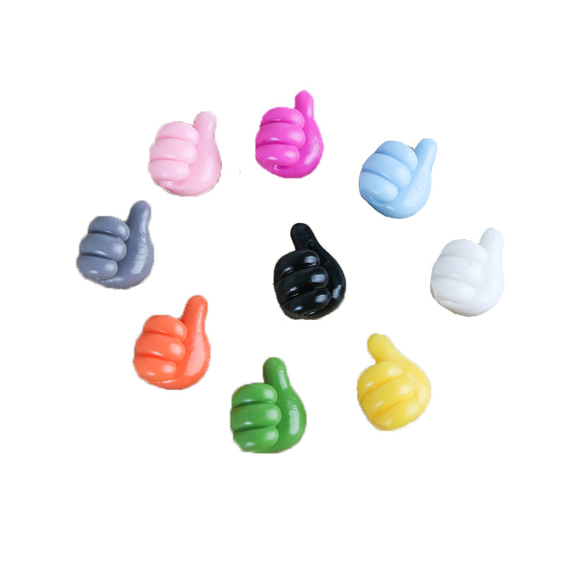 Thumb hook cable hub data cable storage fixed cable organizer desktop organizing creative cute thumb sticky hooks hot-sale