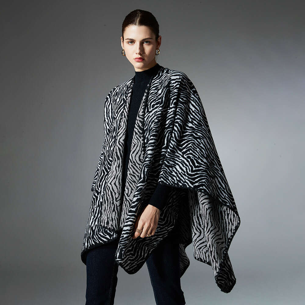 2025 New Spring Autumn Winter Zebra Pattern Shawl