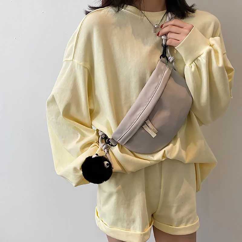 Shoulder Bags for Women Casual Solid Fashion Simple Cute Pendant Womens Design Handbag Spring New Female Crossbody Bag Y250730