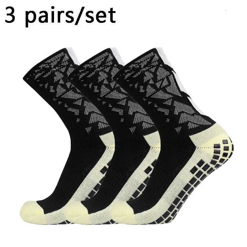 3 Pairs New 2024 Men Women Camouflage Arrow Soccer Socks Breathable Sports Silicone Anti Slip Grip Football Socks Z250731