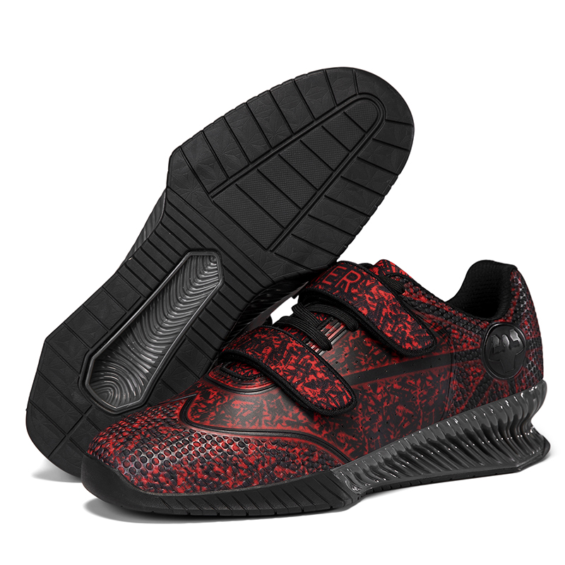 Weightlifting Sneakers Mens trainers fitness training indoor non slip wear resistant comfortable breathable support balance