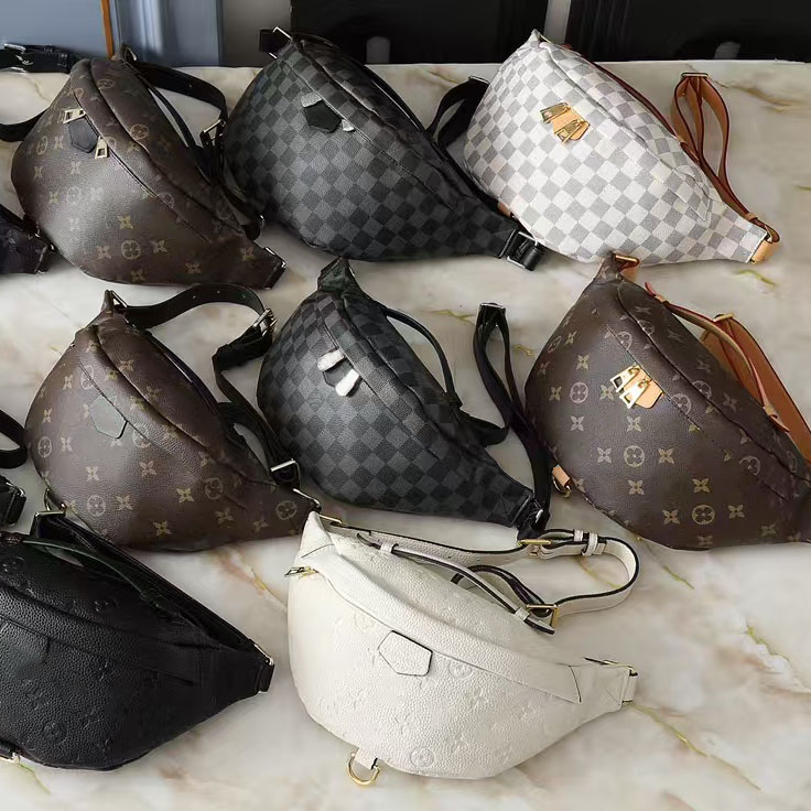 Designers Luxury Waist Bags Cross Body Newest Handbag Famous Bumbag Fashion Shoulder Bag Brown flowers Bum Fanny Pack Purse Crossbody Bag