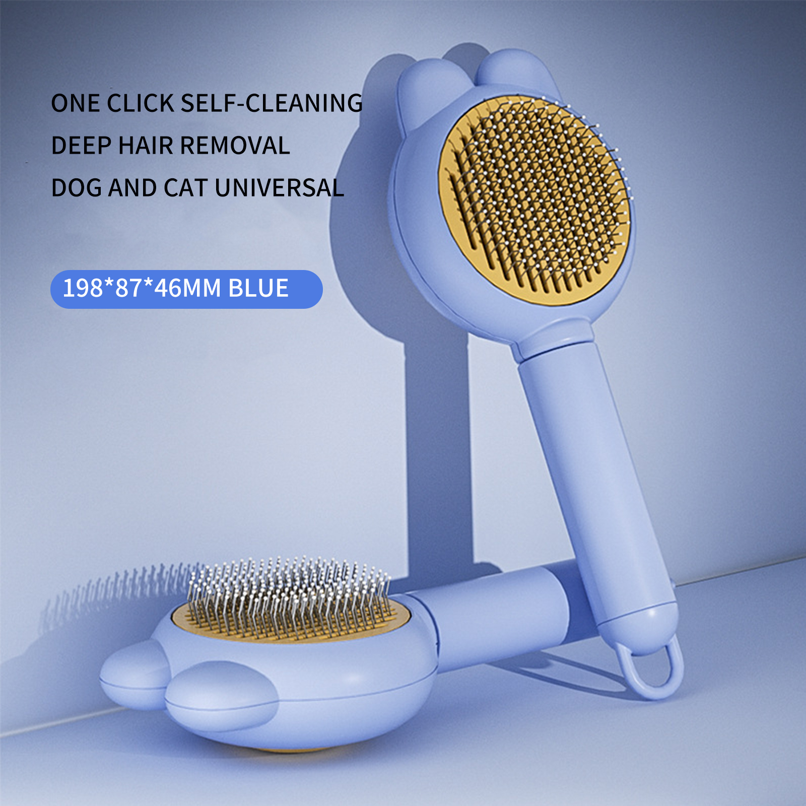 Rabbit ear comb brush, cat specific dog cleaning and massage brush, cat grooming tool, source manufacturer, wholesale and dropshipping