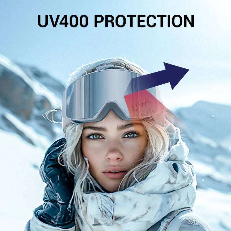 KAPVOE Sports Mountain Double Anti-Fog Winter Men Women Outdoor Ski Glasses Snowboarding Snow Skiing