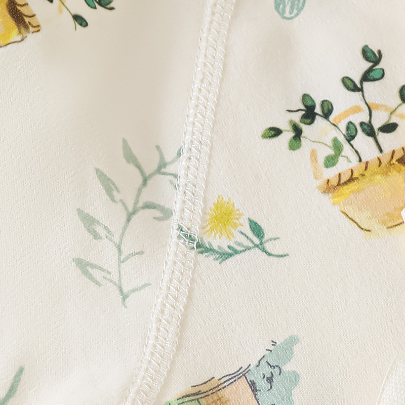 Autumn baby clothes pure cotton long-sleeved infant and toddler A-type clothes baby jumpsuit baby home clothes climbing clothes