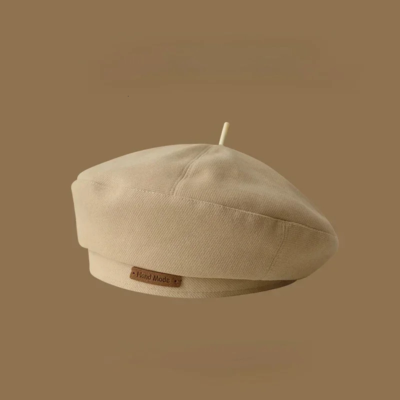 Autumn Winter Woolen Beret Fashion British Style Painter Hat Retro Versatile Beret Men Women Spring Beret Hat 250730