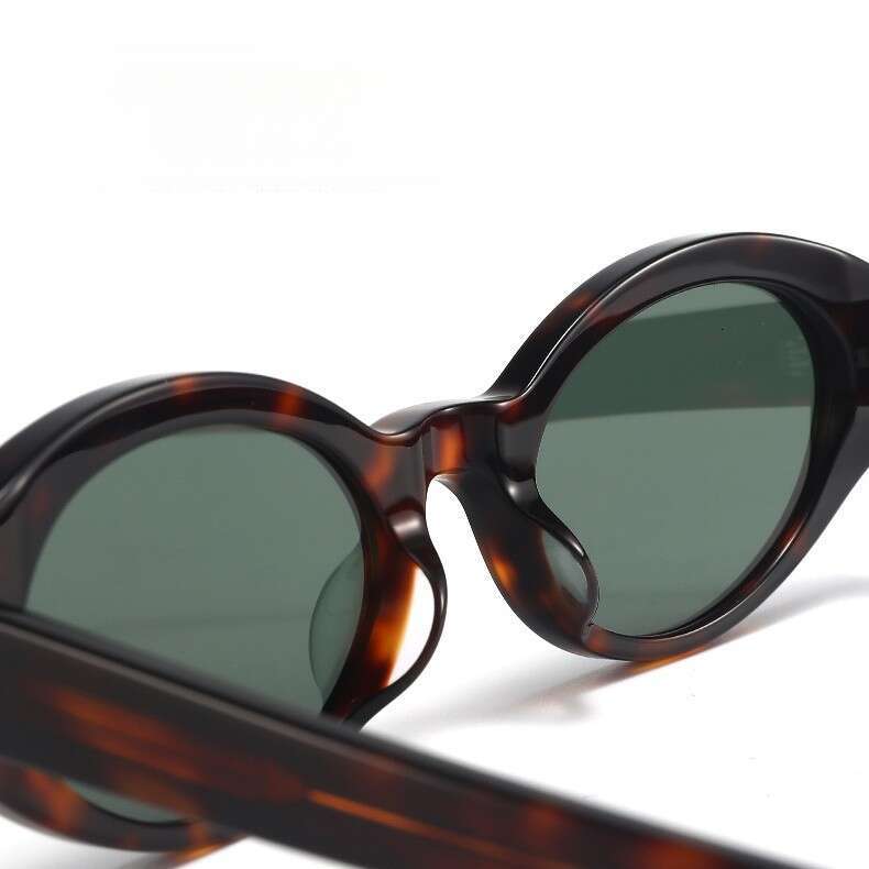 DHcollections Retro Cat-Eye Sunglasses for Women UV385 Protection, Fashion Acetate Frame, Non-Polarized Classic Shades for Driving & Outings