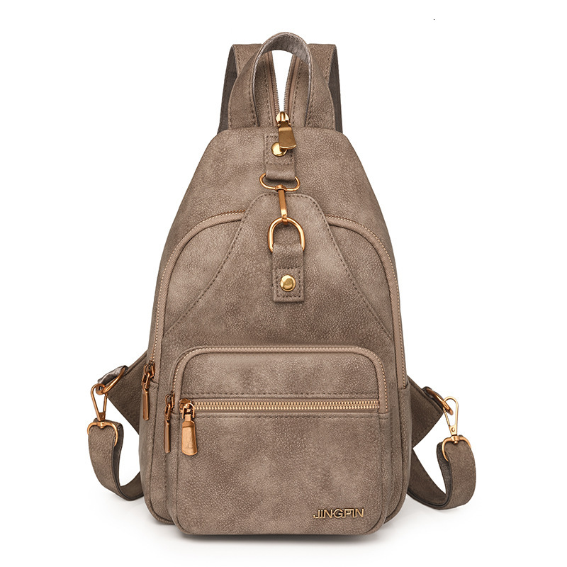 New Women's 2025 Retro Leisure Multi functional Large Capacity Shoulder Bag Designer Crossbody Bag