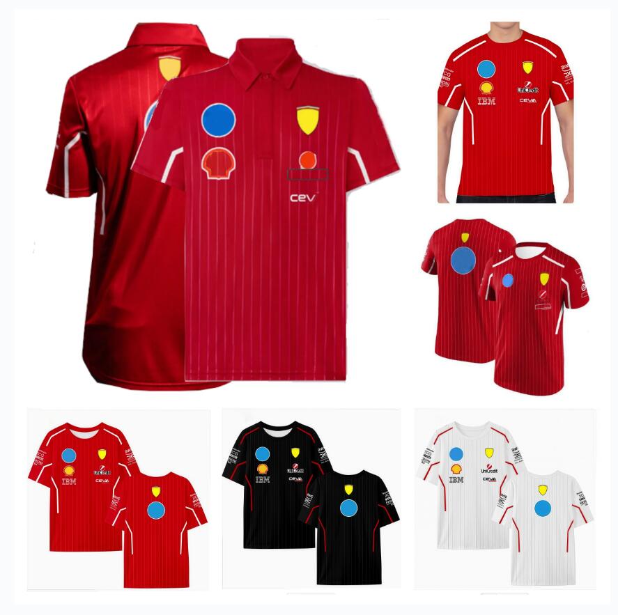 F12025 Team Short Sleeve Jersey F1logo Formula 1 Fashion Shirt Same Customised