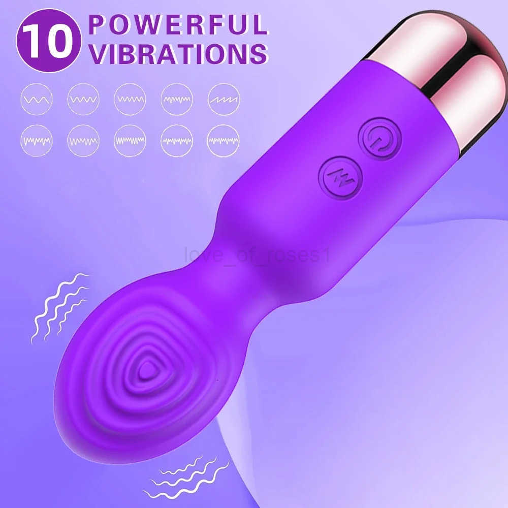 10 Speeds Powerful AV Vibrator Magic Wand Clitoris Stimulator Sex Toys for Women G-spot Massager Adult Female Sex Erotic Product Z250731