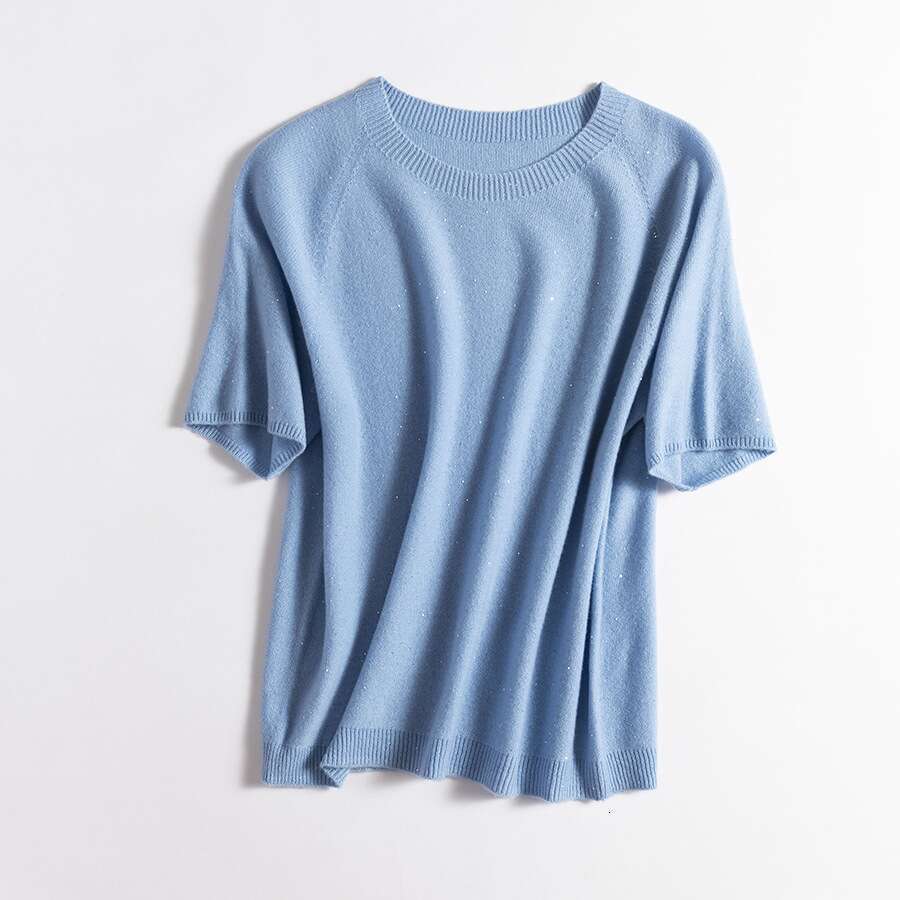 Designer Clothing 2025 Suyadream, 100%Merino Wool Pullovers For Woman, Round Neck, Short Sleeved Sweaters, 2025 Fall Winter Soft Warm Top, Pink, Olive