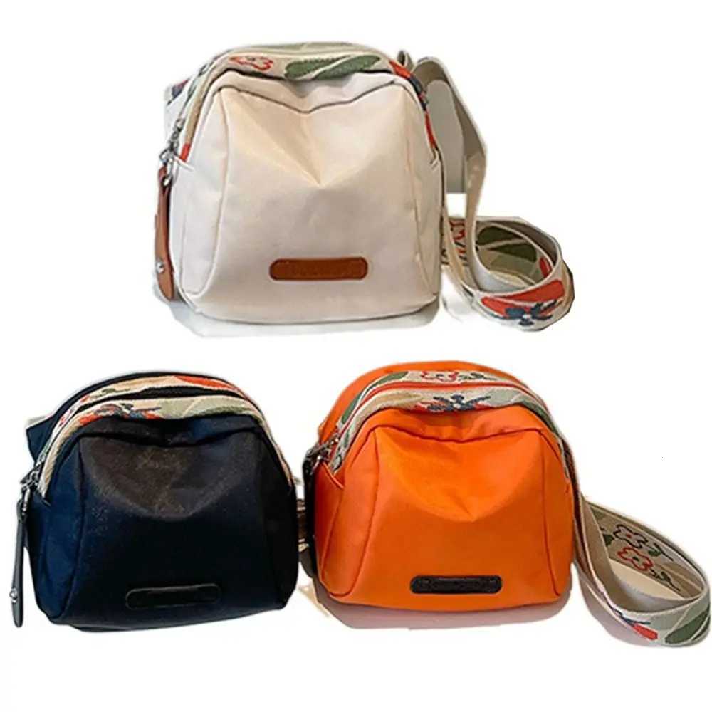 Simple Waterproof Womens Crossbody Bag Wide Shoulder Strap Large Capacity Shell Bag Adjustable Portable Handbag Purse Travel Y250730