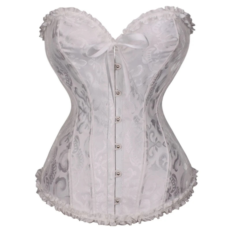 Waist Corset Top Women Bustier Overbust Sexy Lace up Floral Lingerie Shapewear Vintage Victorian Fashion Body Shaper DropShippin 250726