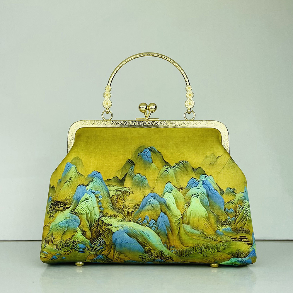 New Hanfu Qipao Chinese style multifunctional women's handbag, women's crossbody bag, designer bag, shoulder bag