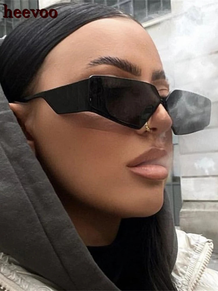 Retro Metal Sunglasse Small Square Sun Glasses Ladies Men Fashion Y2k Geometry Punk Eyewear Shades UV400 250729