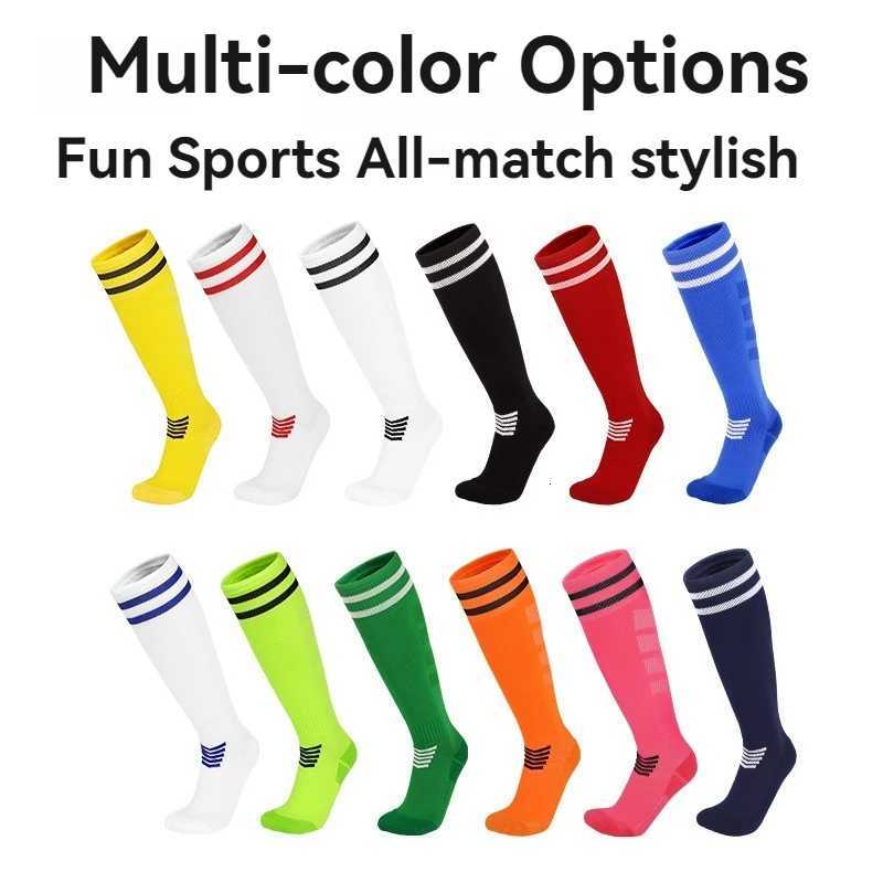 Thickened Non-slip Towel Sole Football Socks Breathable Knee High Training Stockings Adult Youth Childrens Practical Game Z250731