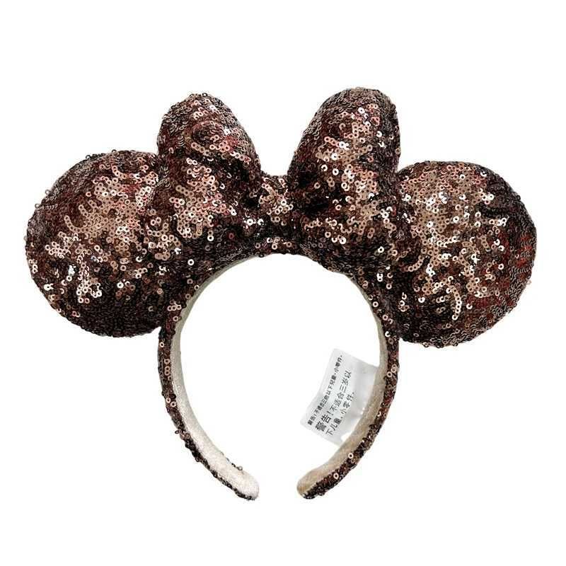 Disney 2024 Disney Mouse Ear Strap Holiday Party Frozen Bow Hair COSTUME Headband Cosplay Plush Adult/Children Headband GiftXJ250504